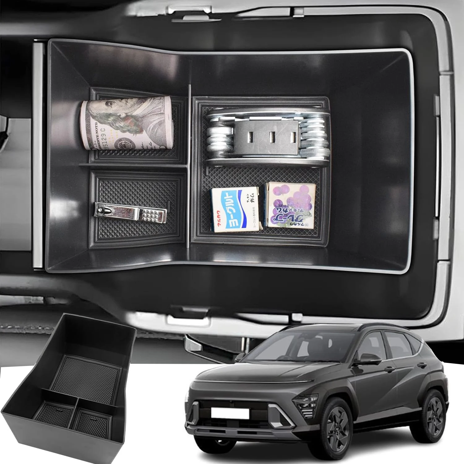 Подлокотник для Hyundai Kona SE SEL 2024 аксессуары хранения центральный подлокотник