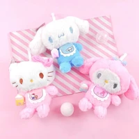 sanrio cinnamoroll hello kitty my melody cartoon cute anime doll player playing polls plush toys boutique gifts girls couple toy