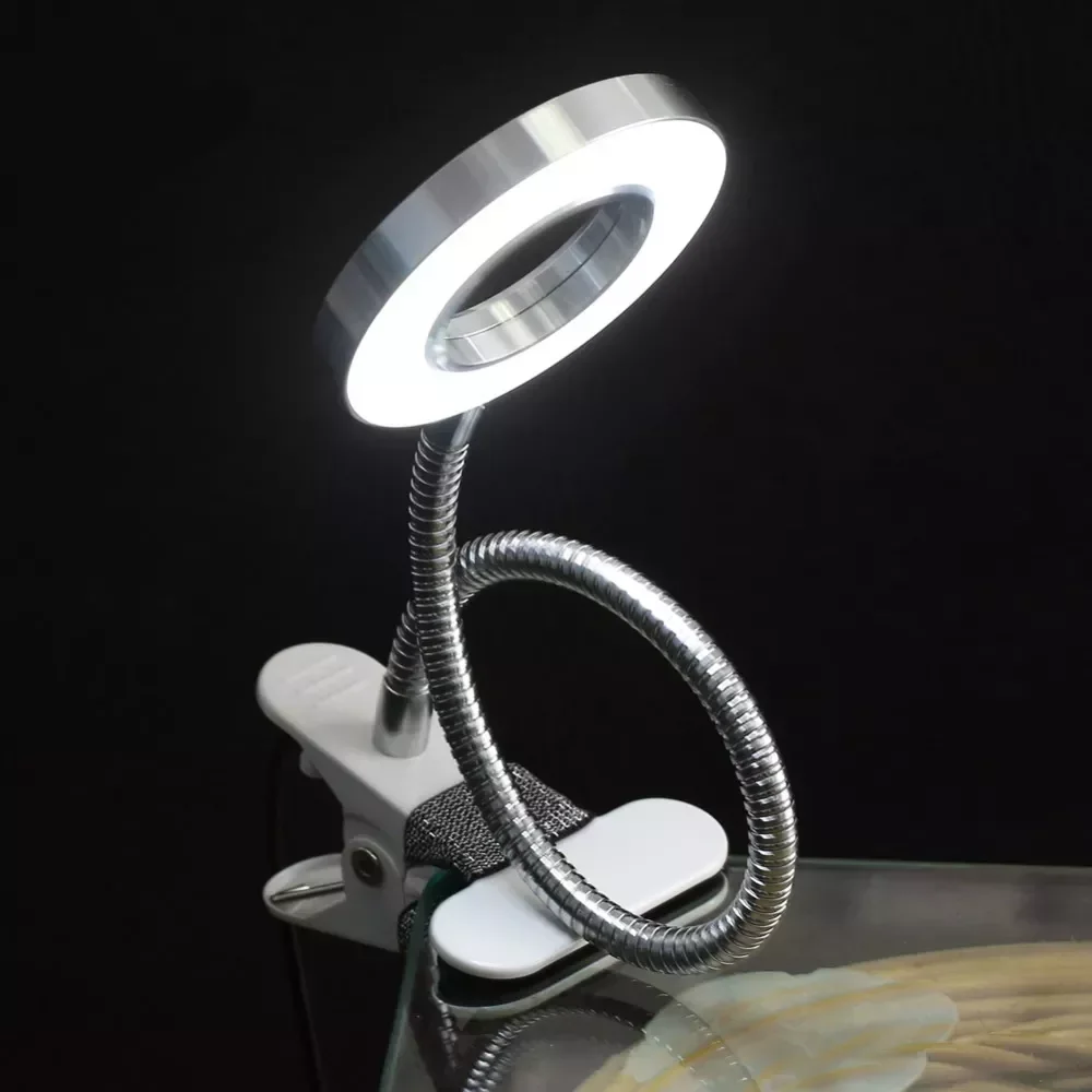 

NEW2023 Tattoo LED Lamp Makeup Illuminator Equipment Improved Tattoo Lamp With Clamp USB LED Lamp Cold Light Eyebrow Tools