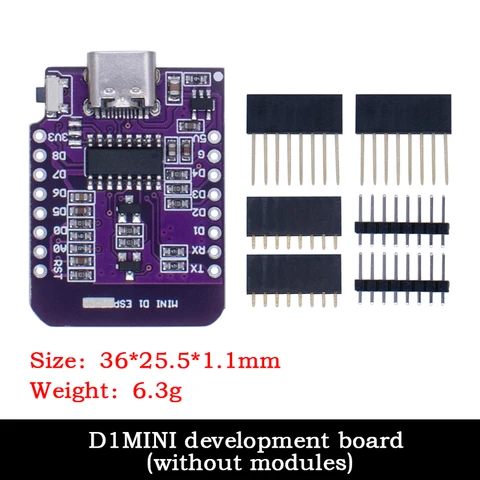 WAVGAT D1 Mini TYPE-C ESP8266 плата