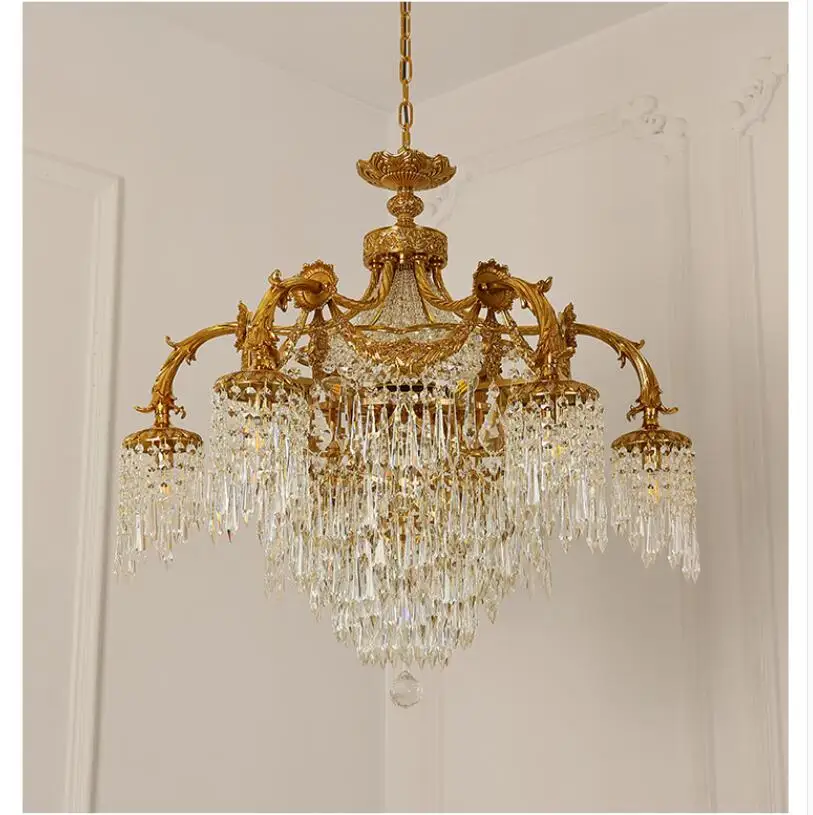 Рисунок 5 - Хрустальная люстра из французской меди