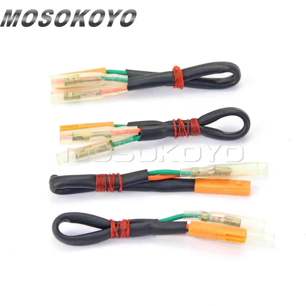 

2 шт., разъемы для указателей поворота мотоцикла Honda CBR600RR CBR1000RR CB650F NC700 VT750 02-12