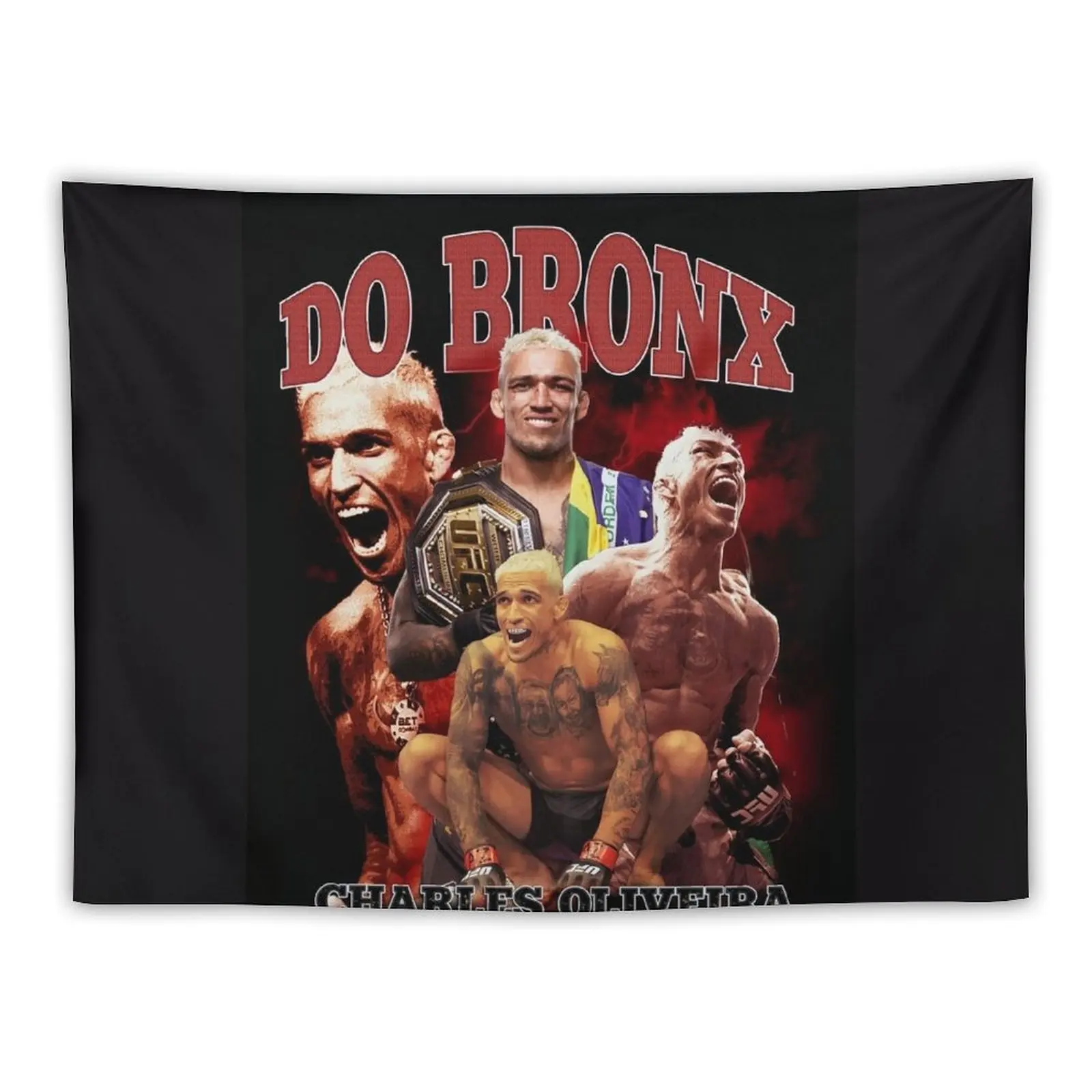 Charles Oliveira Do Bronx футболка гобелен обои украшение спальни для комнаты