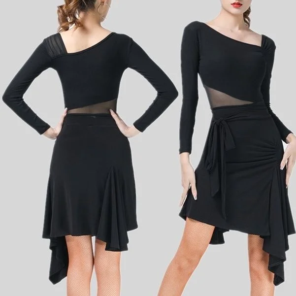 Костюм для взрослых танцевальная одежда латиноамериканских танцев короткая