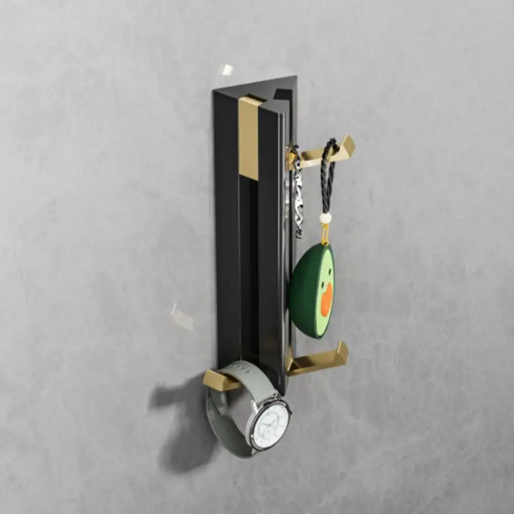 

Excellent Coat Hook Aluminium Alloy Easy to Install Space-saving Towel Hanger Daily Use