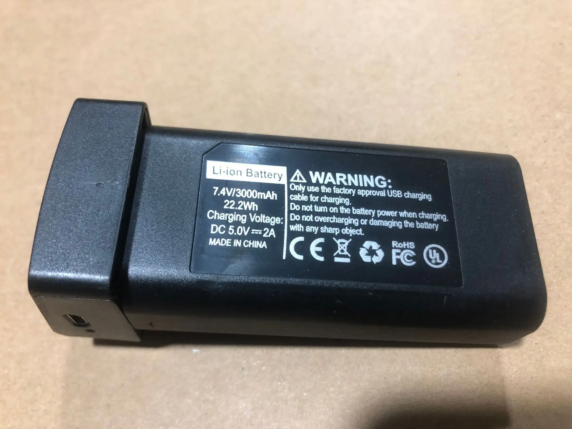 

AE3 3-axis Obstacle Avoidance Drone Battery