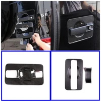 modified car accessories for mercedes benz g class g500 g63 w463 2019 2020 carbon fiber tail gate handle frame cover trim