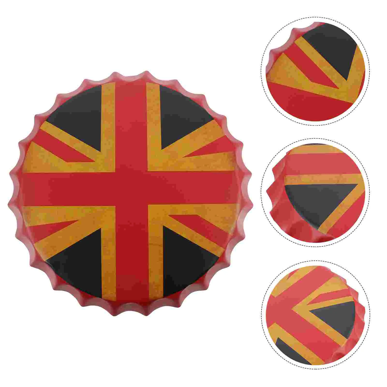 

Vintage Beer Caps Pendant Decorative Wall Picture Wall Hanging Decor Decorative Painting Craft