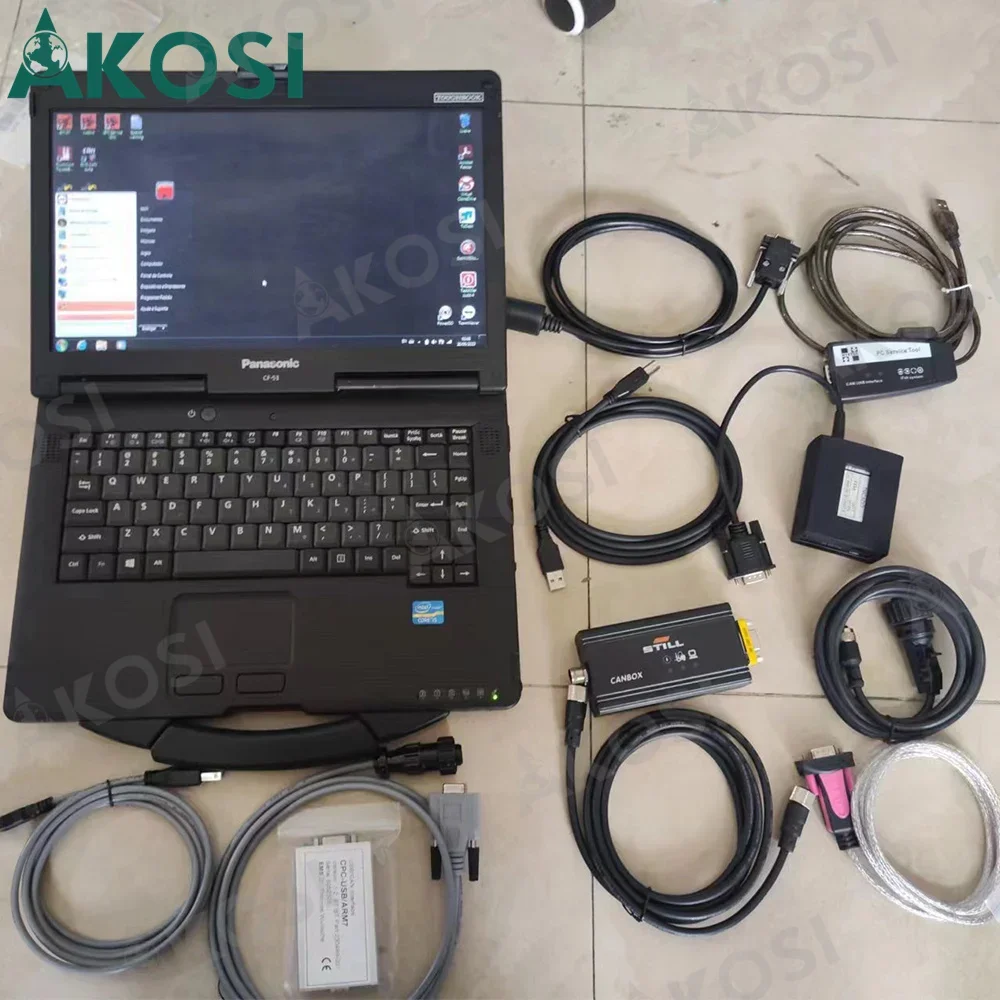 Диагностический инструмент для вилочного погрузчика Still CANBOX Jungheinrich Judit Incado Toyota BT