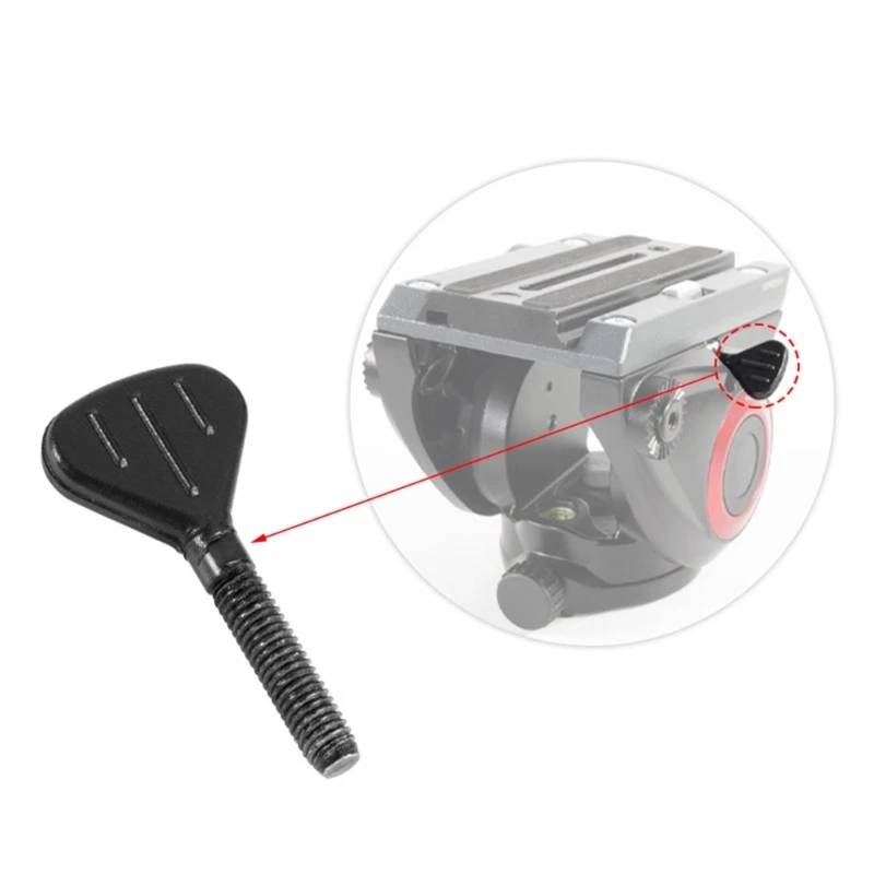 

Quick Release Screw Accessories Adapter Mount Plate Screw for MVH500AH Hydraulic Quick Shot Plate Tripod 896C