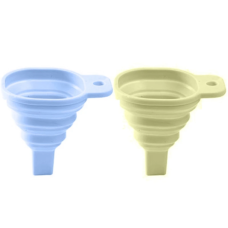 

2 шт., складная силиконовая воронка для дозирования жидкости