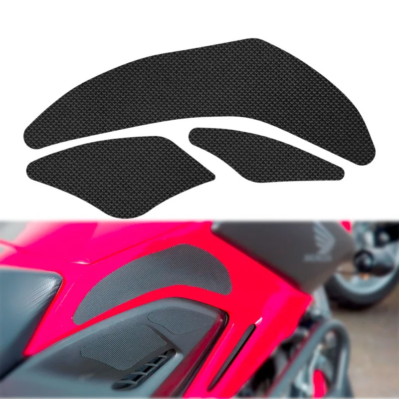 

For HONDA NC700X 2013-2022 3M Self Adhesive Silicone Non-SlipTank Pads Traction Grips 3D Rubber