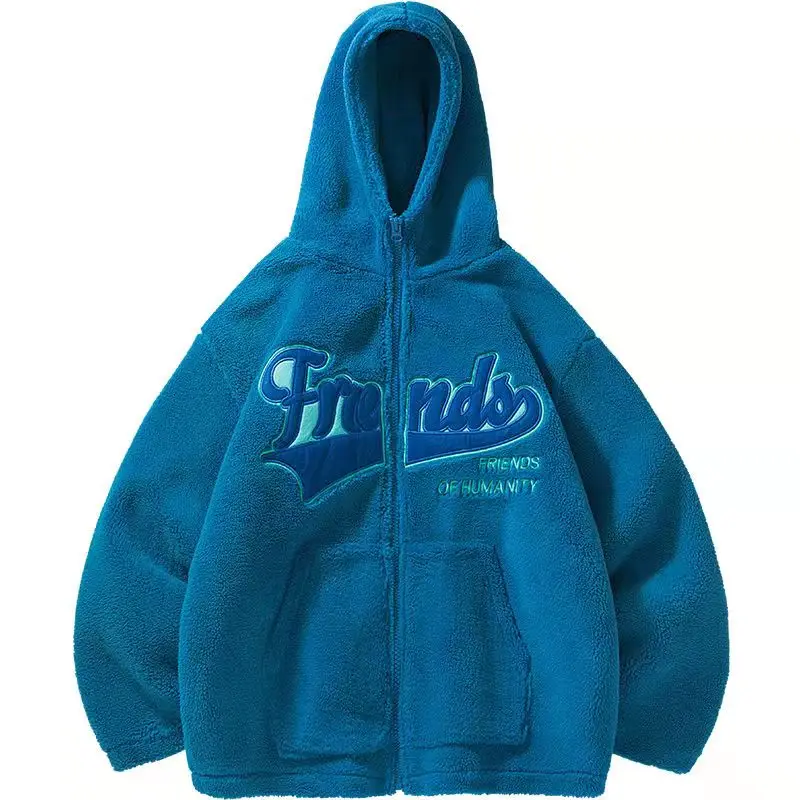 Кашемировая куртка с капюшоном на молнии Женская осенне-зимняя Новинка 2022