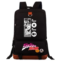 jojo bizarre adventure backpack for boys girls travel shoulder backpack men women large capacity daily bookbag mochila