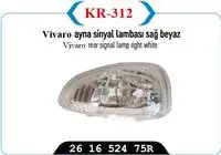 

Store code: 312 for external rearview mirror signal left MASTER III Y,M white
