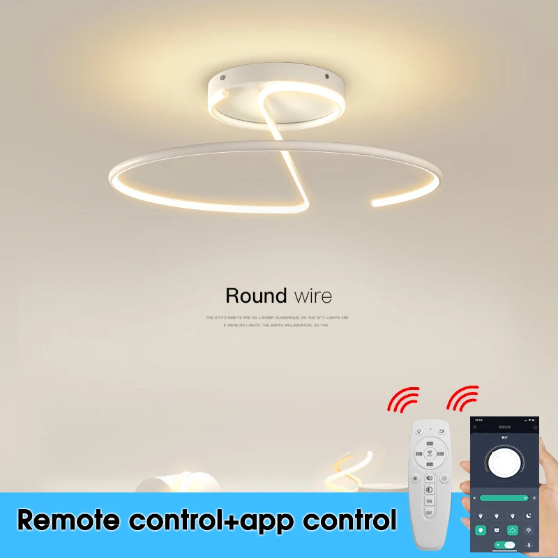 Потолочная светодиодная люстра RUNTOIN современный креативный светильник в