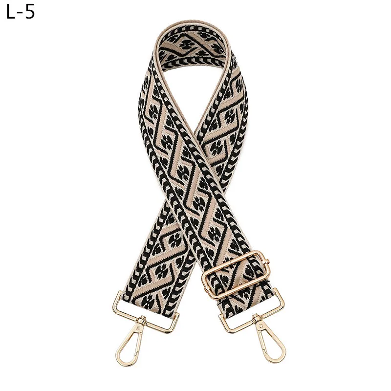 

Сумка на плечо в этническом стиле, цветной Регулируемый сменный длинный саквояж на одно плечо, аксессуар