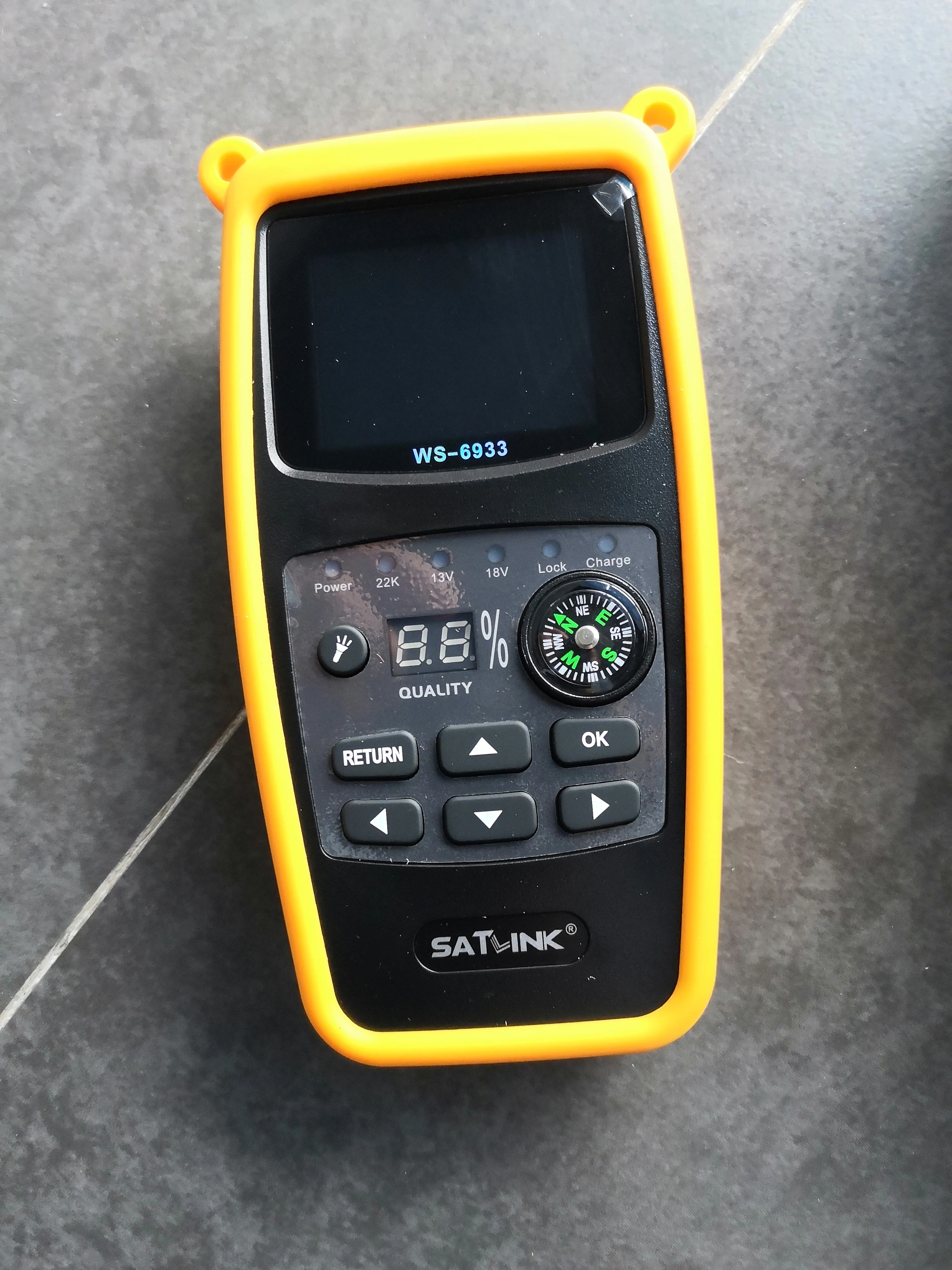 Фото Измеритель уровня сигнала спутниковой связи Satlink WS-6933 DVB-S2 FTA C&KU Band, цифровой измеритель спутникового сигнала. №5