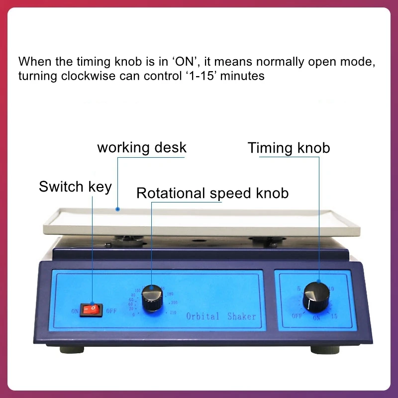 

Лабораторный горизонтальный шейкер 220 В/110 В, вращающийся инструмент для сифилиса, медицинский Обесцвечивающий шейкер, Автоматическое Смеш...