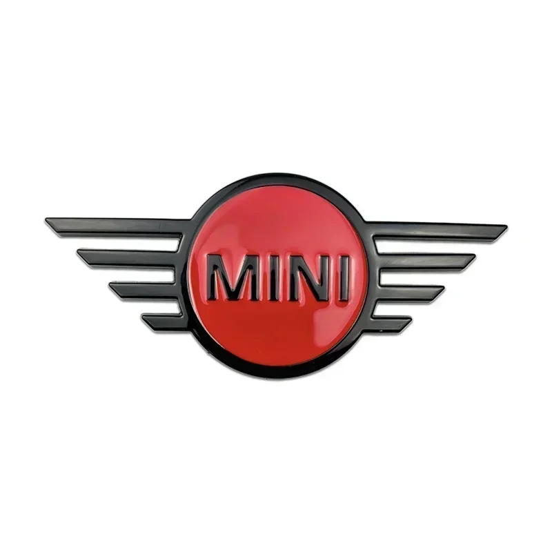 

14,5x6,5 см для MINI Countryman Clubman JCW F55 F56 R55 R56 R60 F60 Задняя эмблема Логотип Металлическая наклейка на переднюю крышку автомобиля