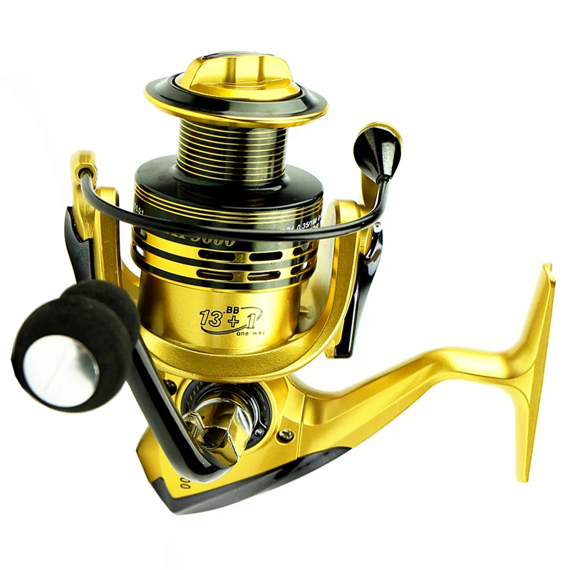 

1000-7000 Series Fishing Spinning Reel Metal Spool 5.5:1/4.7:1 High Speed Carp Wheel Freshwater Saltwater Reels Tackle Pesca