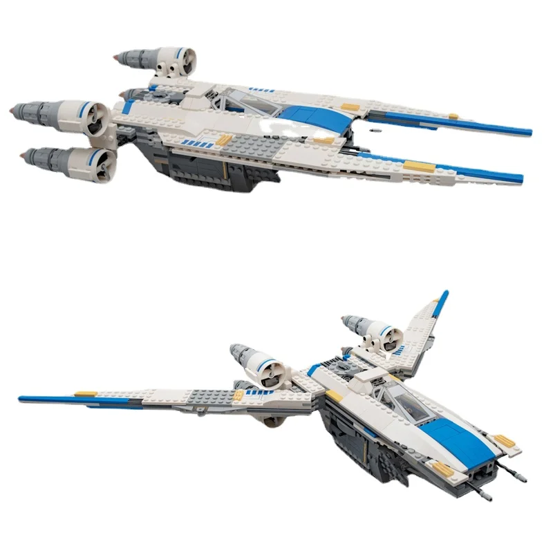 

MOC-75155 Star Movie Fighter Rebel U-Wing Fighter Blocks Toys Building Set compatible Children's Birthday christmas Gift