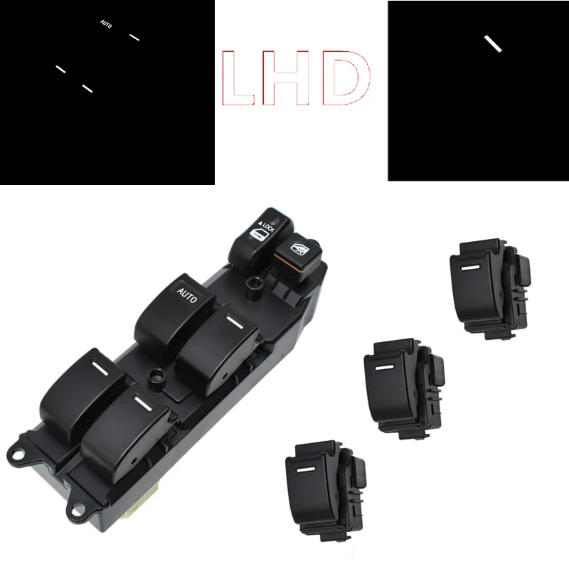 

1 комплект для Toyota Corolla 2004-2013 для Toyota Vios 2002-2007, 18 контактов, автоматисветильник светодиодный ная подсветка, подсветка, кнопка включения окна