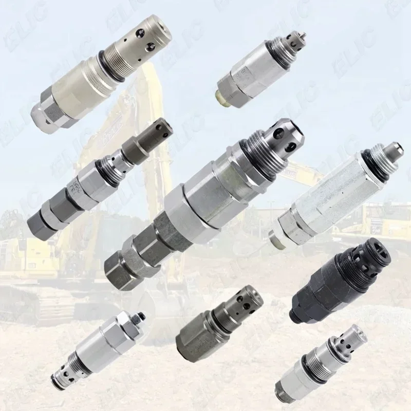 Фото Клапан сброса давления для экскаваторов ELIC EX200-3, EX200-5, номер детали 9134147 №2