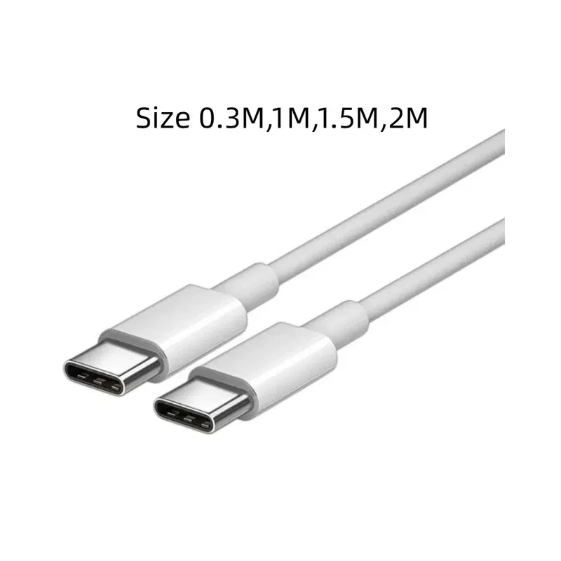 Новый кабель PD Dual USB Type C к USB C 12 м, 100 Вт, 5 А, кабель для зарядного устройства, высокоскоростной кабель для быстрой зарядки данных для MacbookSamsung (art.: 3920d263fdaae) - 3920d263fdaae