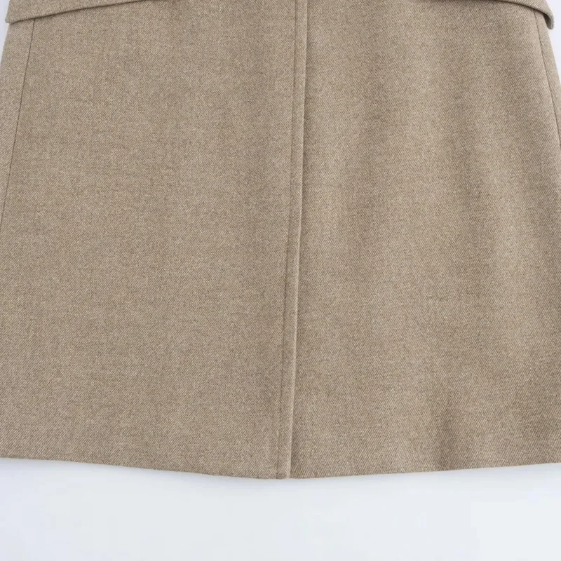 Парка женская зимняя однотонная из искусственной шерсти с длинным рукавом