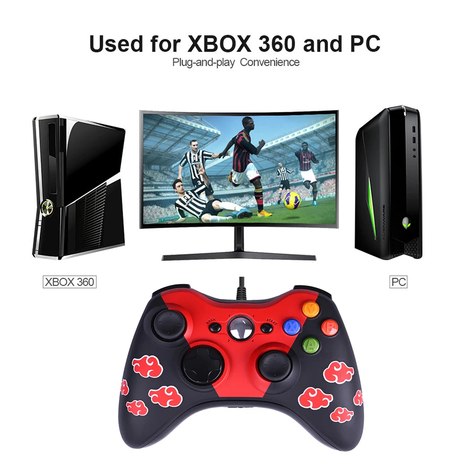 Проводной геймпад OENY Bluetooth-контроллер для Xbox 360 игровой джойстик Win7/8/10 ПК