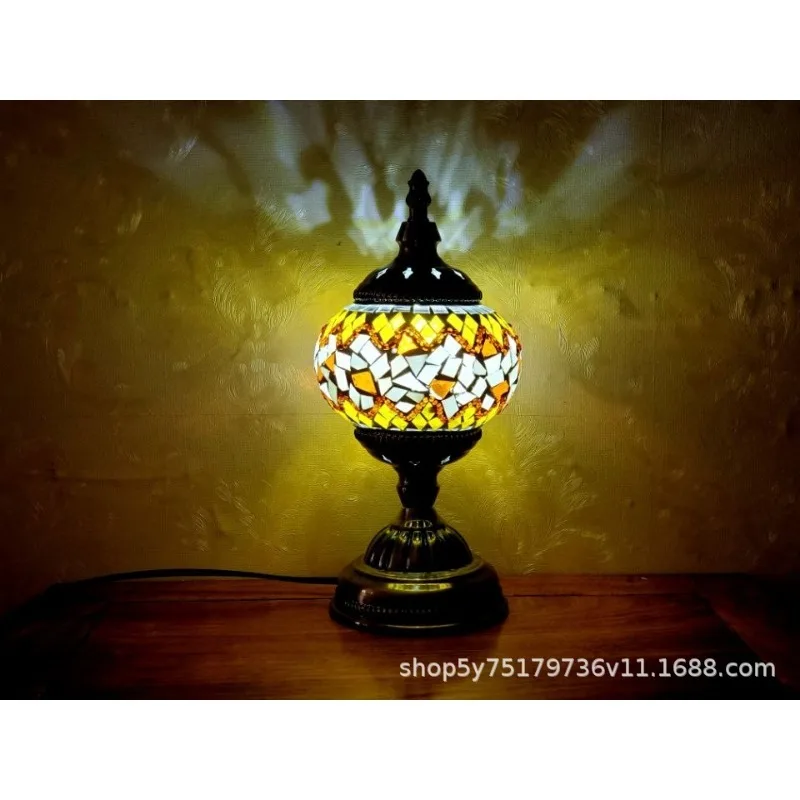 Экзотическая винтажная мозаика Синьцзян ресторан спальня прикроватная тумбочка