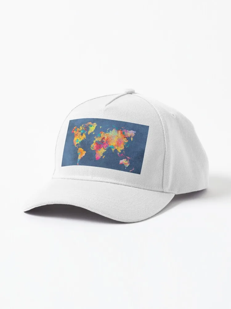 

blue world map #map #worldmap Cap