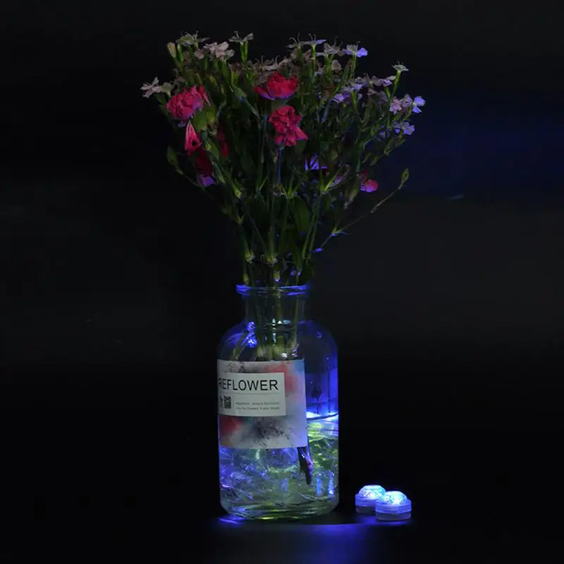 Подводный светильник мини-пульт дистанционного управления аквариум пруд абс