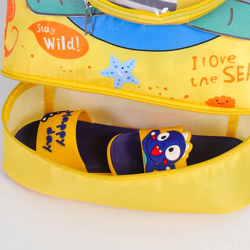Детский мультяшный милый рюкзак сумка для плавания мальчиков и девочек