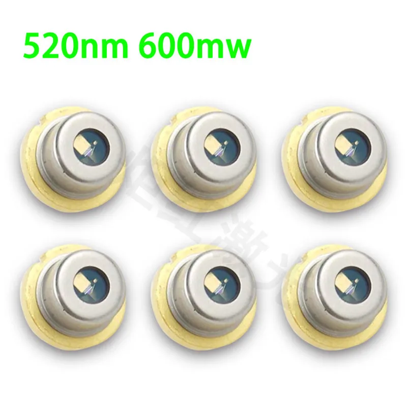 

Free Shipping Sharp 520nm 10mw 30mw 600mw Green Color Laser Diode 5.6mm