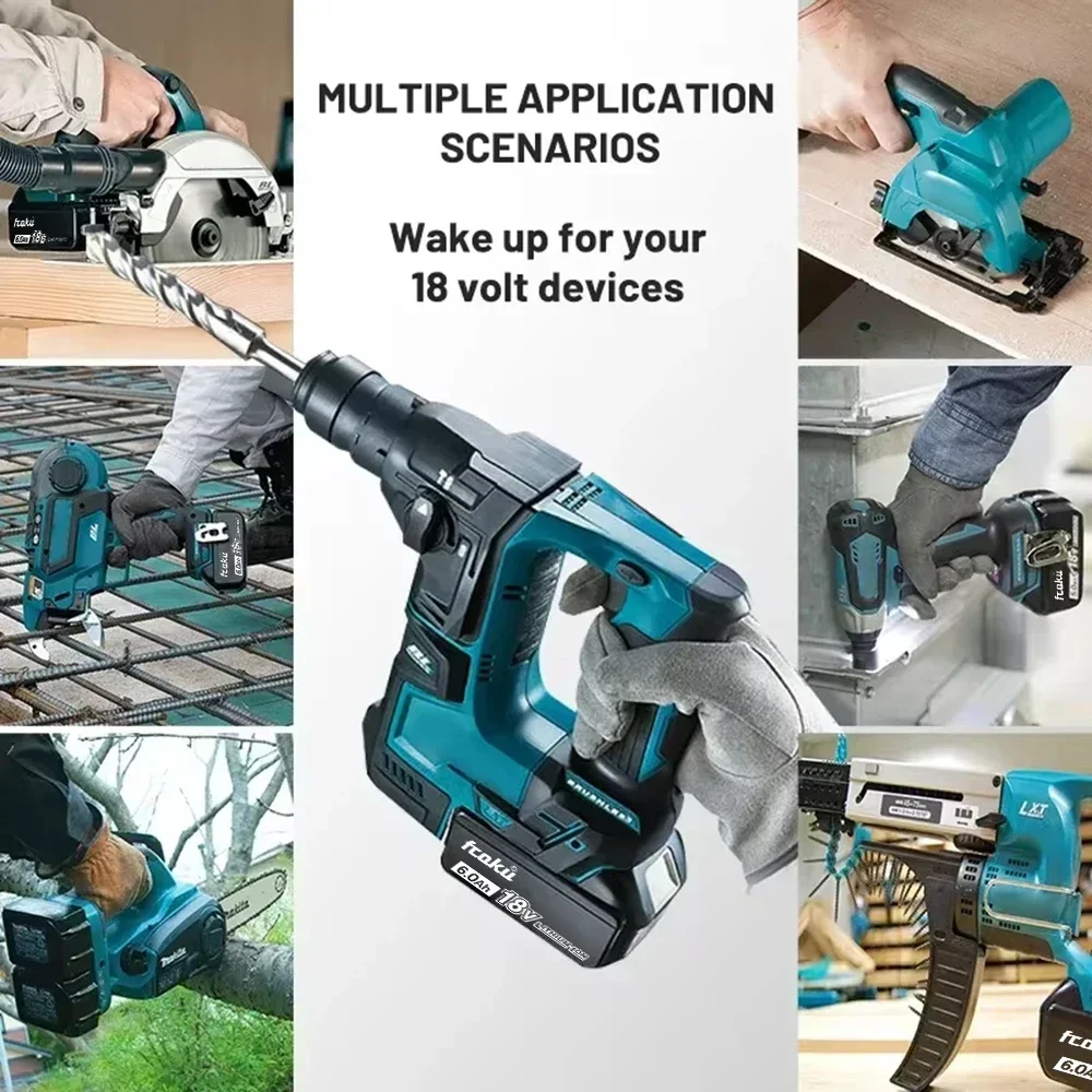 Оригинальная аккумуляторная батарея Makita 18 В 3/6/9/ч для инструмента BL1830 BL1830B BL1840