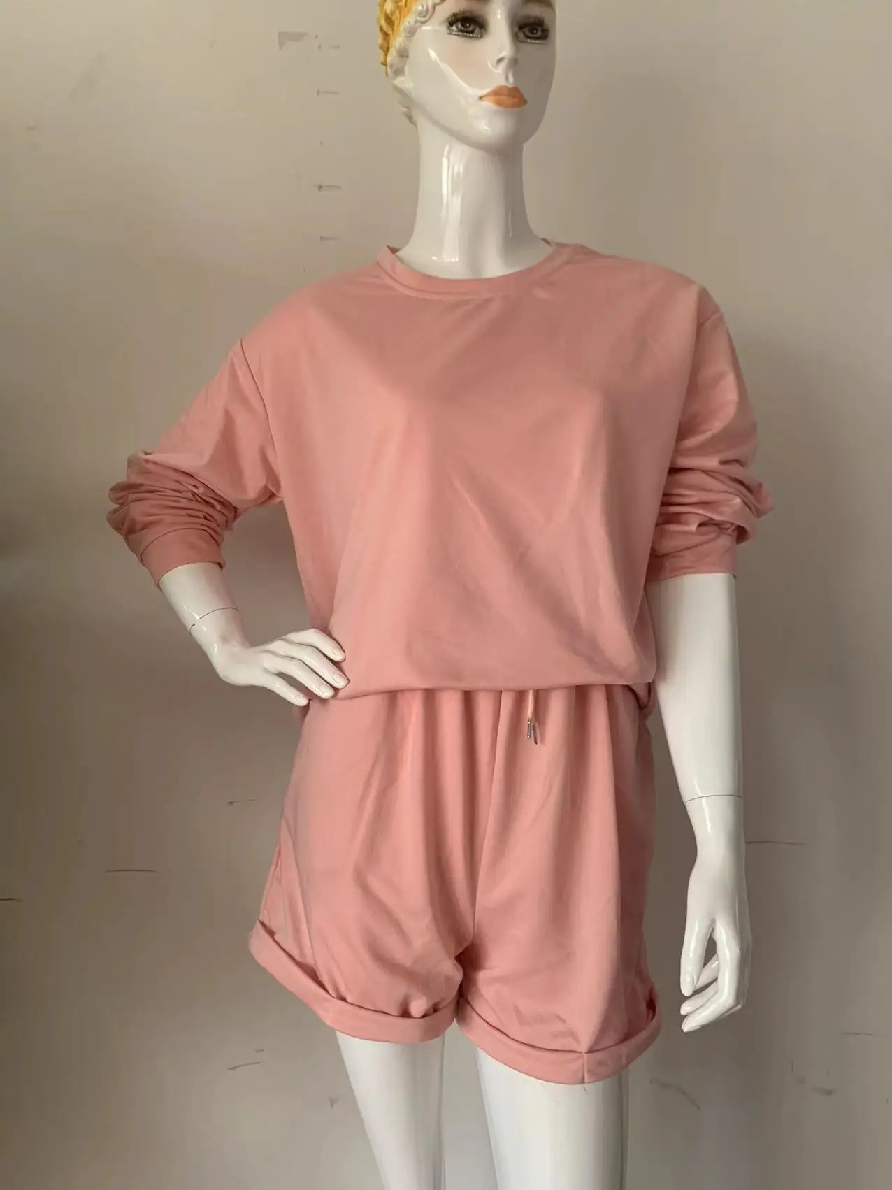 SeigurHry Women's 3 Pieces Outfits Coat Jacket + Crop Tank Top + Loose Short Tracksuit Casual Loungewear Set Sweatsuits