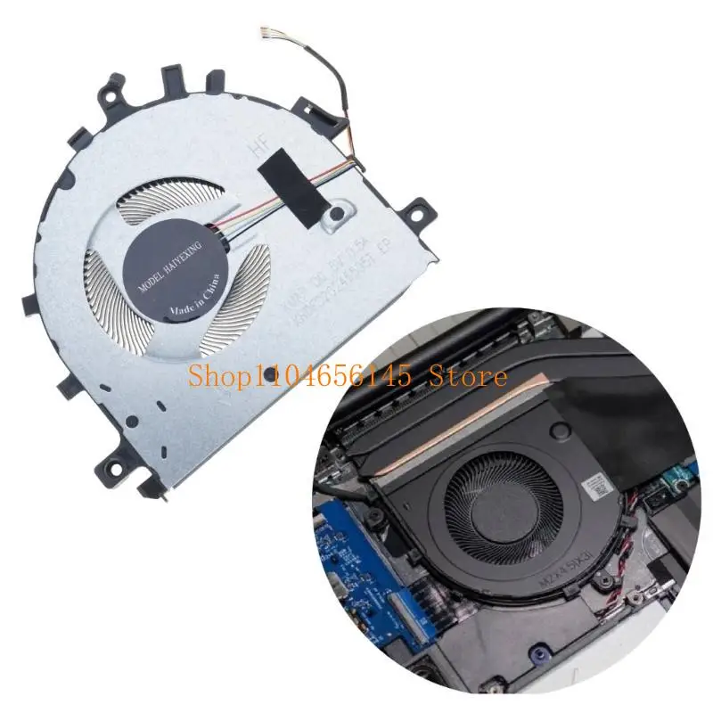 Фото 652F 1 шт. радиатор для ноутбука MateBook D15 D 15 BoB-WAH9 вентилятор охлаждения процессора №4
