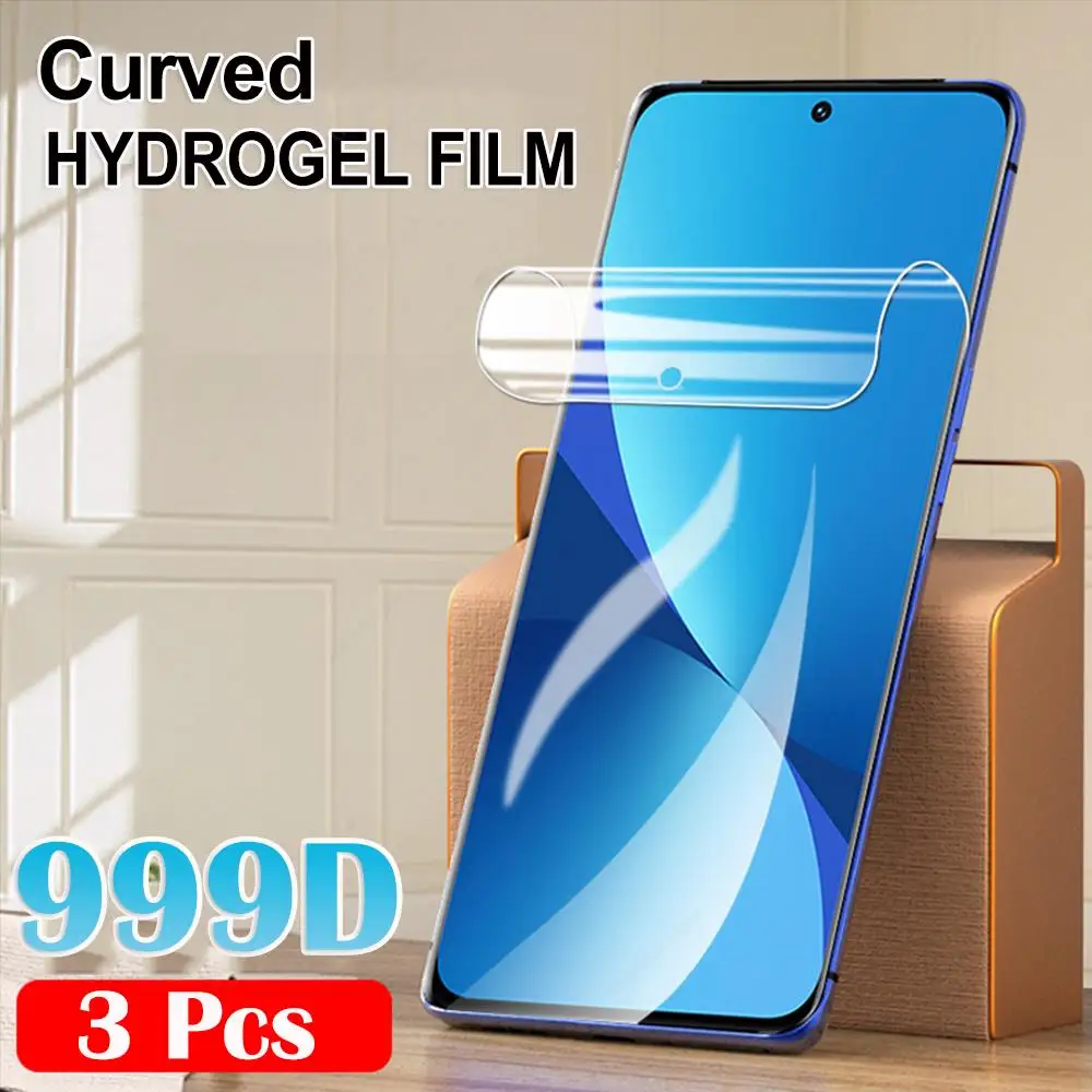 

3Pcs Hydrogel Film Screen Protector For Xiaomi Mi 12s Ultra 11T Pro 11 Lite 5g NE Mi12 Pro 11 Ultra Soft Film For Xiaomi 12S Pro