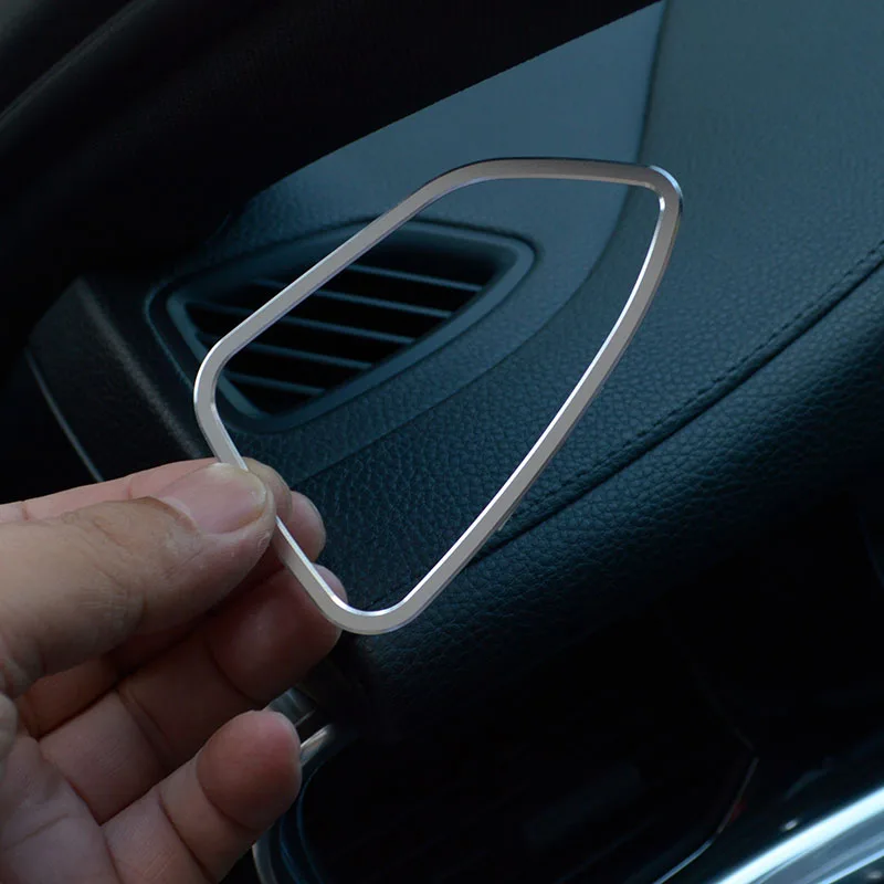 

Декоративная наклейка на приборную панель автомобиля, рамка для кондиционера, декоративная наклейка для Porsche Panamera 2017-18 LHD, аксессуары для ин...