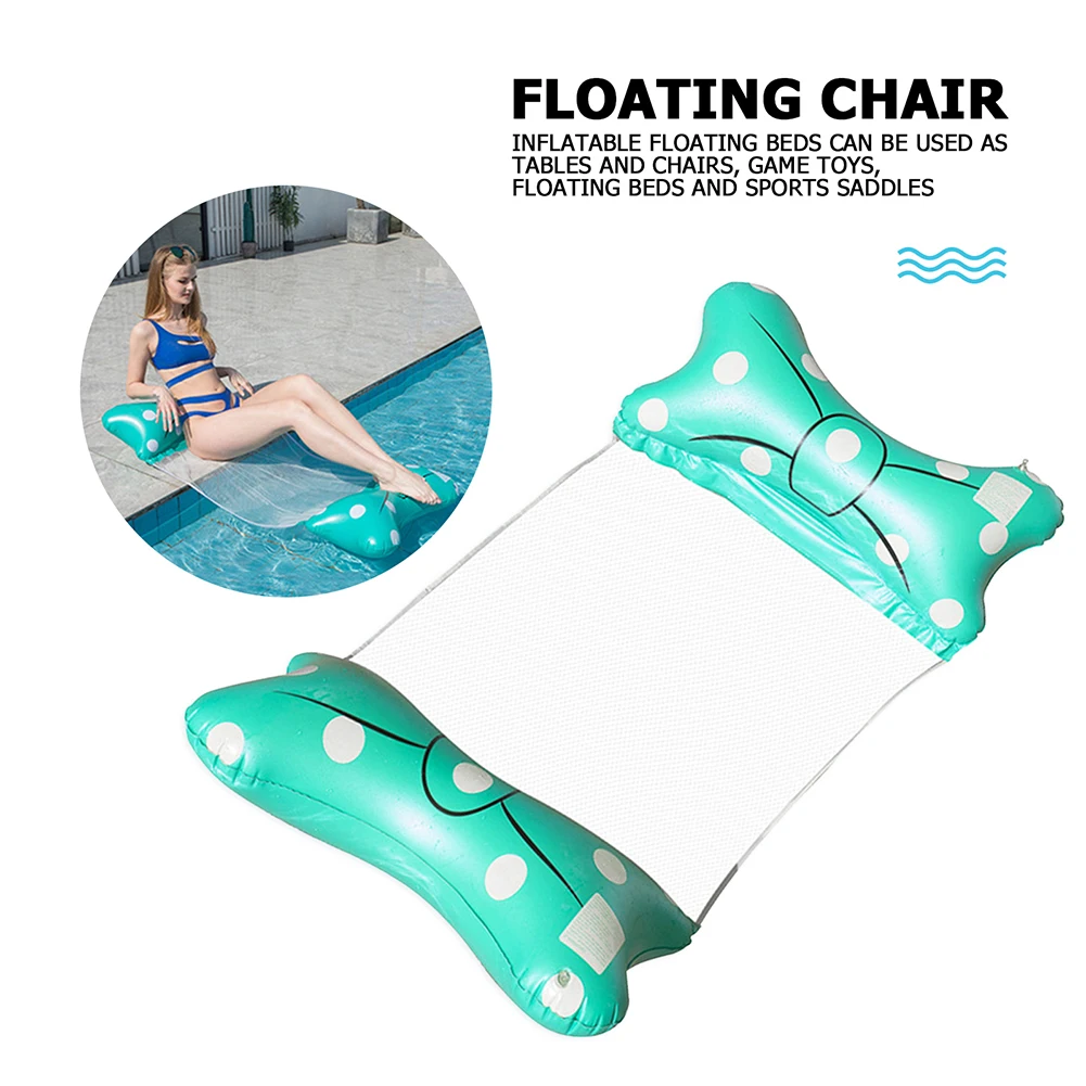

Inflatable Foldable Floating Row PVC Swimming Pool Party Water Hammock Air Mattresses Bed Beach Water Sports Lounger Chair