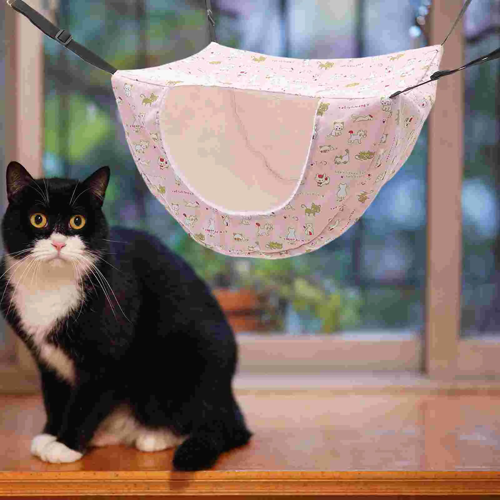 

Pets Cats Adjustable Hanging Bed Hammock For Large Big Bunked Cloth Small Animals