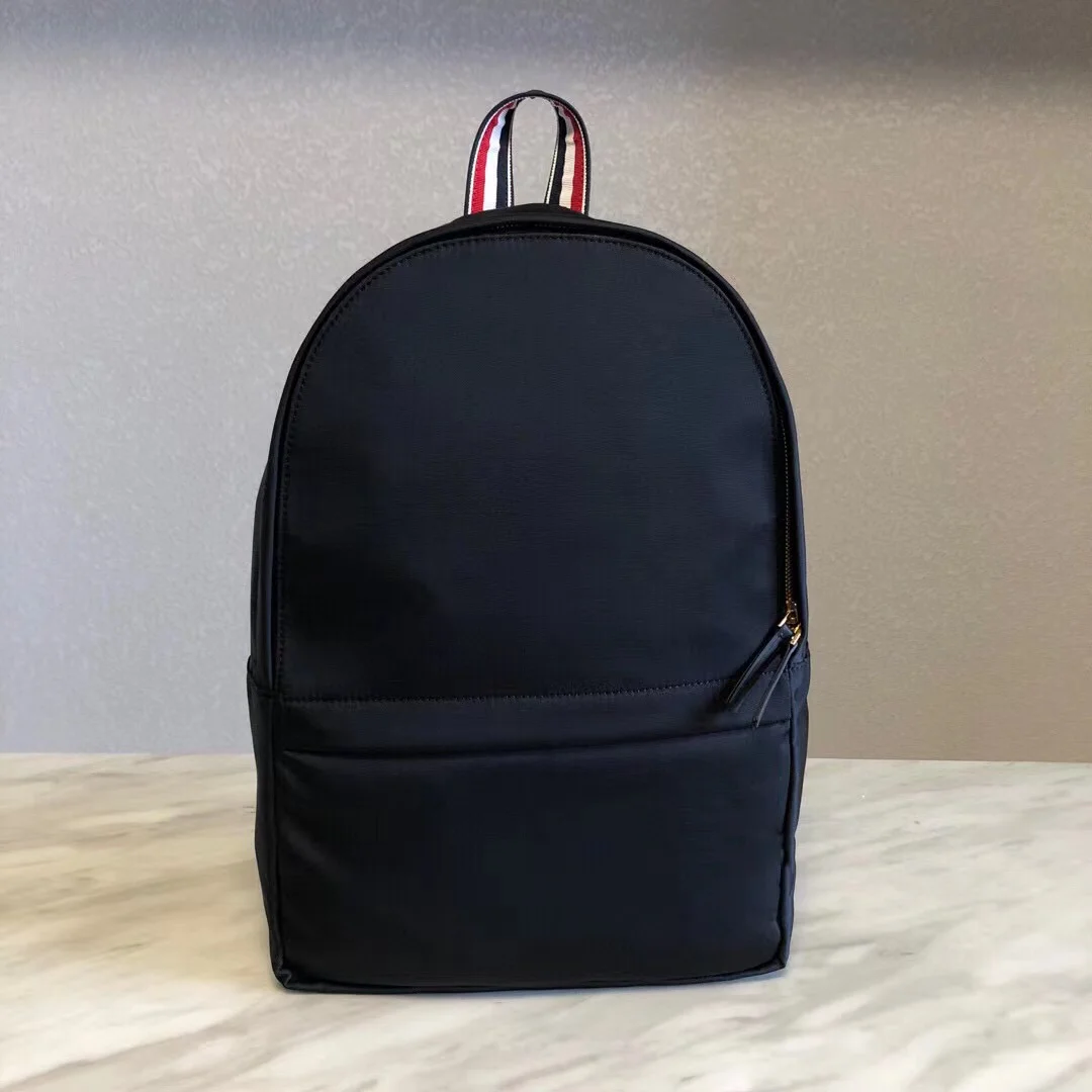 Classic TB Backpack Luxury Brand Sports Light Weight Male Backpack Waterproof Large Capacity Simple Harajuku Retro Unisex Bag