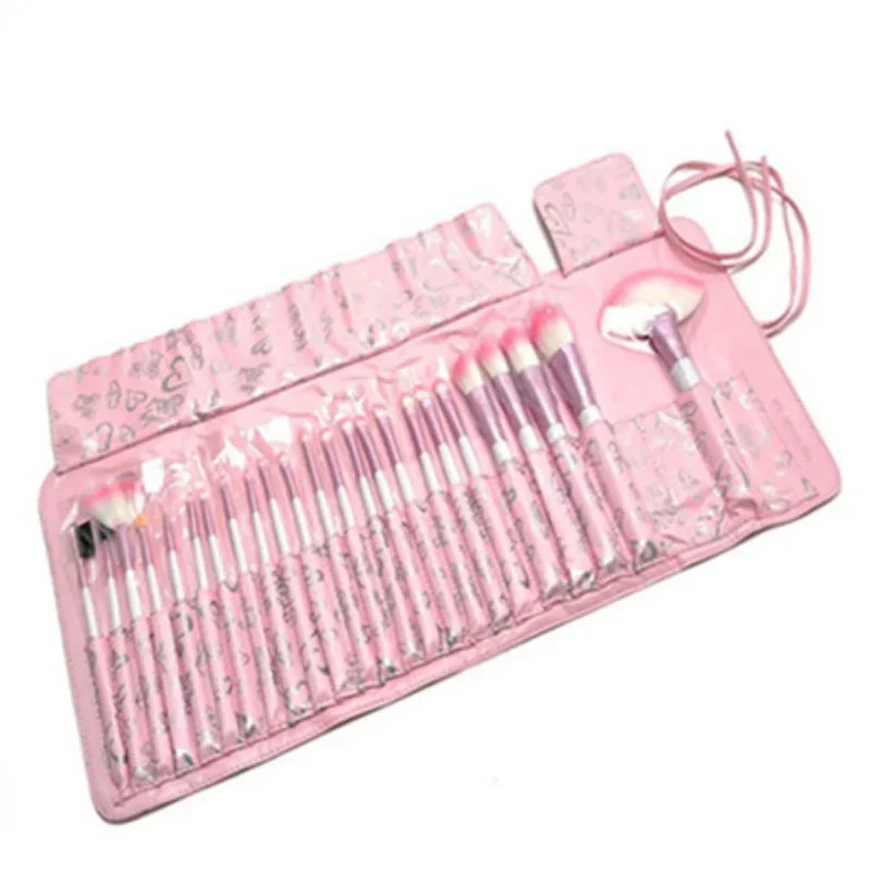 

24pcs Professional Makeup Brushes Set Foundation Powder Eyebrow Eyrshadow Brush Tool Make Up Brushes with Bag
