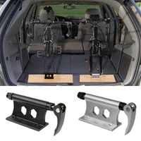 mountain bicycle front fork rack aluminum alloy parking rack installation mount holder cycle modified lock bracket accessory