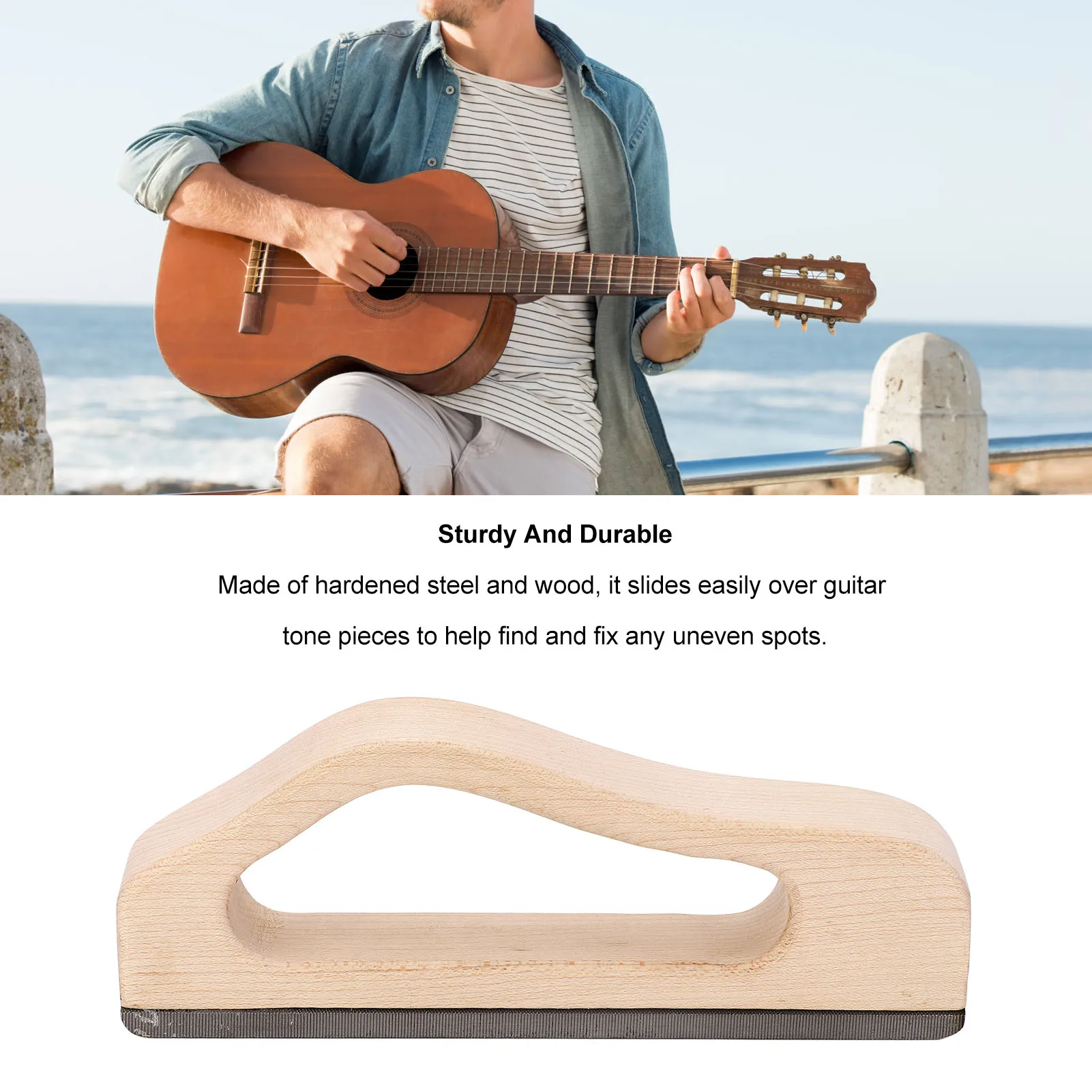 Выравниватель уровня для гитары напильник из кленового дерева и углеродистой