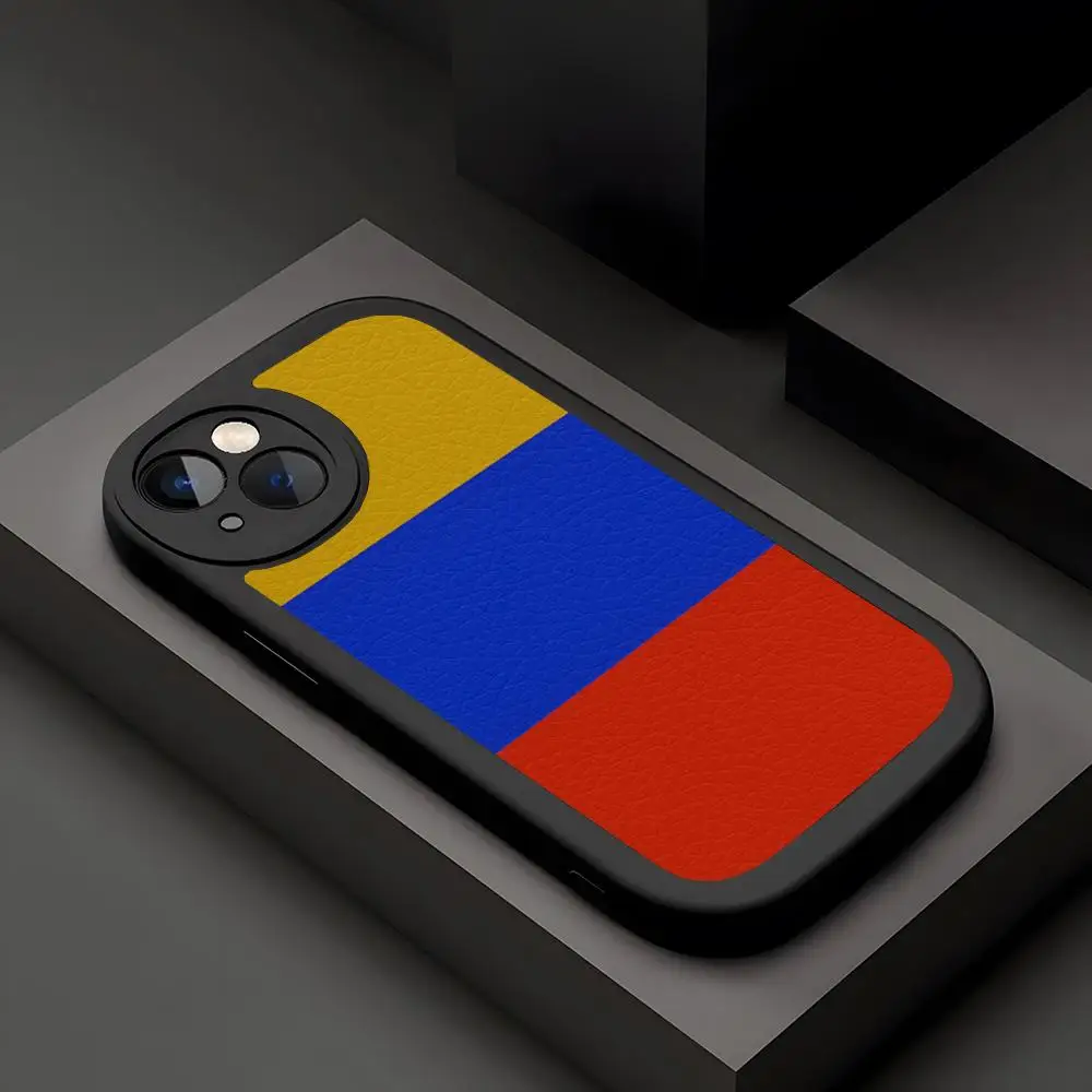 Чехол для телефона с флагом армянии Iphone 12 Pro Max 15 14 11 Mini X Xr Xs 8 7 Puls Se Роскошный чехол