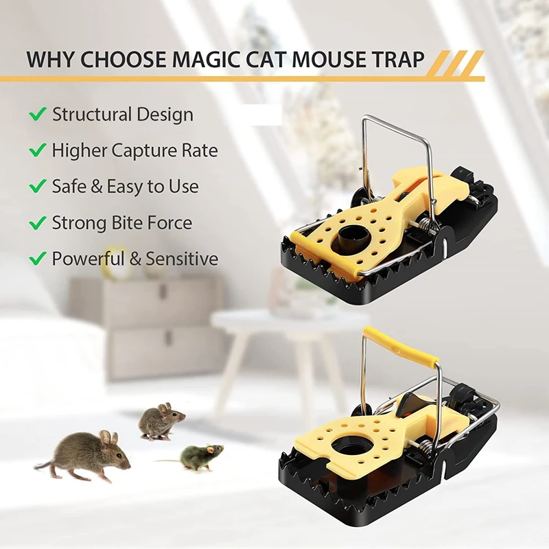 Ловушка для кошачьей мыши 12 шт./упаковка |