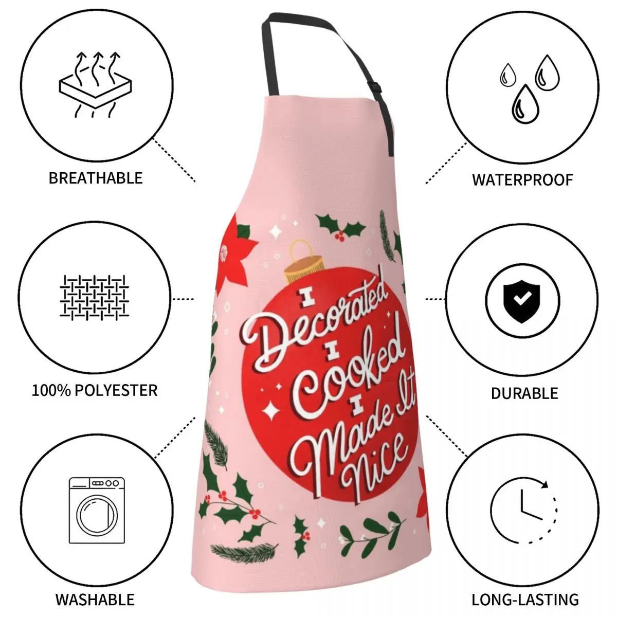 Я сделала его красивым фартук с цитатой доринды плотник мастер красоты кухонный